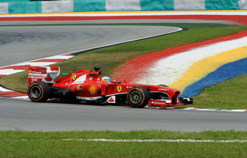 Fernando Alonso fue cuarto en los Libres 1 y 2 de Malasia