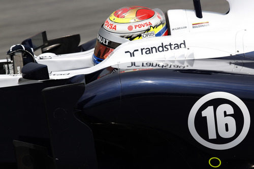 Pastor Maldonado se muestra decepcionado con el FW35