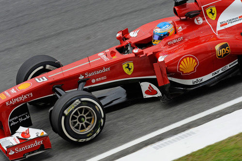 Fernando Alonso saldrá en tercera posición en el GP de Malasia 2013