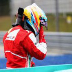 Fernando Alonso, al borde del llanto, en Sepang