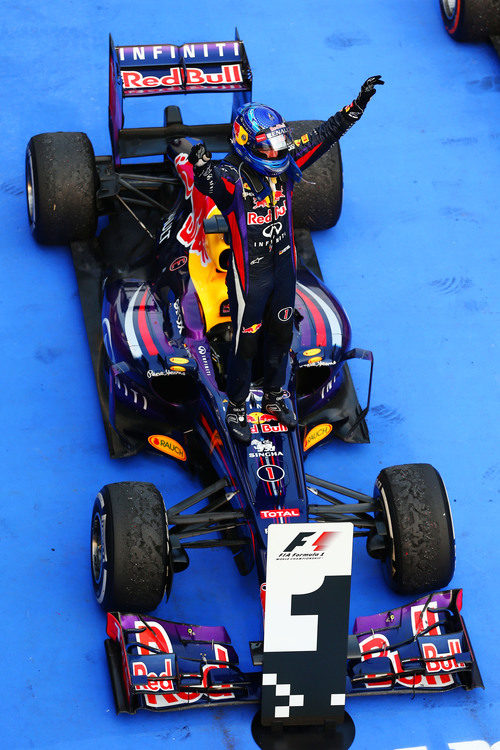 Sebastian Vettel, ganador del Gran Premio de Malasia