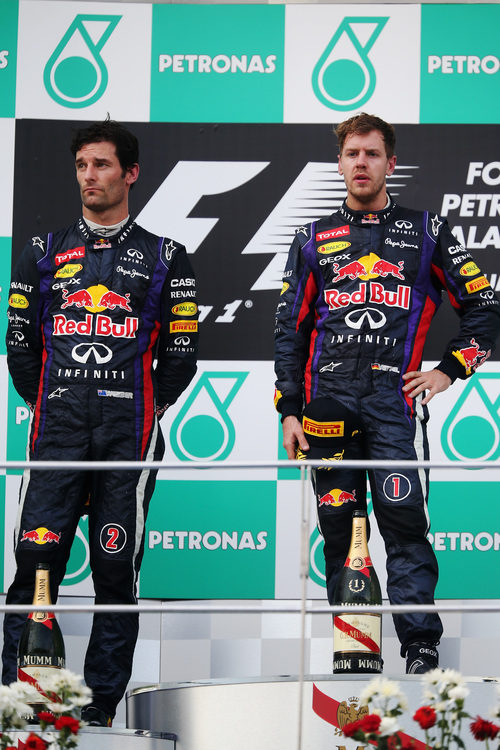 Tensión entre los pilotos de Red Bull
