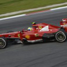 Felipe Massa acabó quinto el GP de Malasia 2013