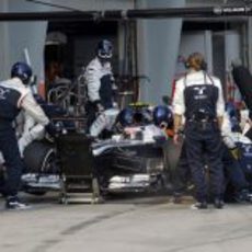 Parada para Valtteri Bottas