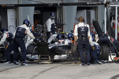 Parada para Valtteri Bottas