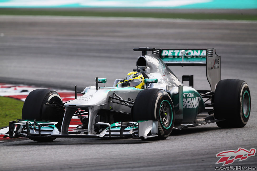 Nico Rosberg en Malasia