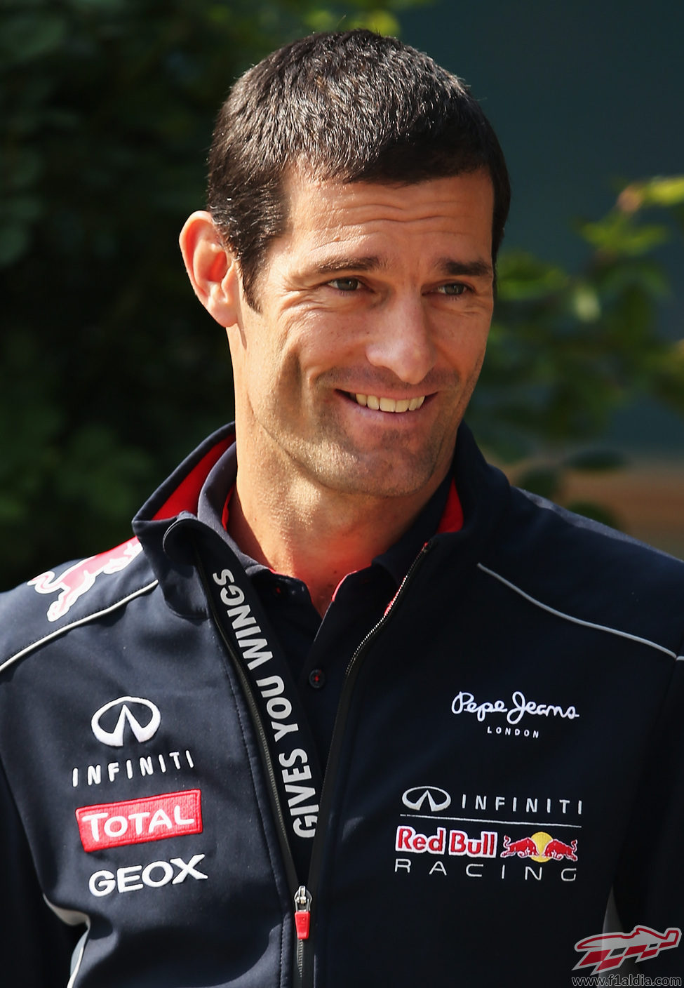 Nuevo corte de pelo de Mark Webber