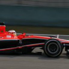 Jules Bianchi en los libres de China