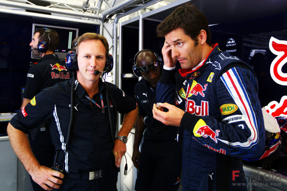 Webber y Horner