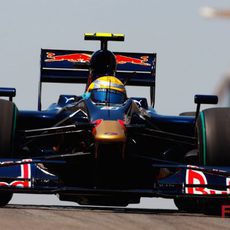 Buemi durante la clasificación