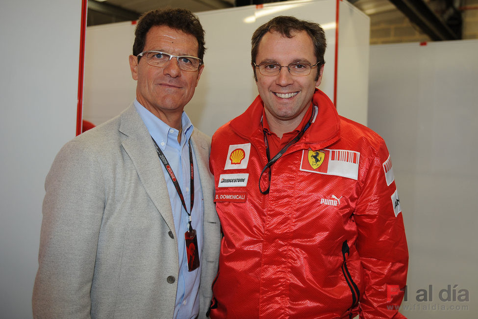 Domenicali y Capello