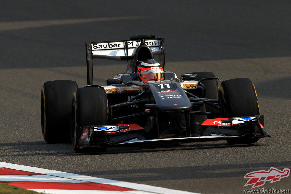 Nico Hülkenberg en los segundos libres