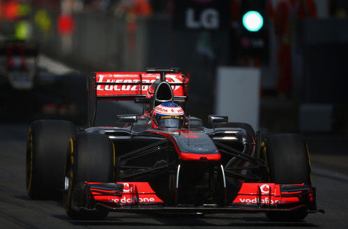 Jenson Button tuvo ritmo en Shanghái