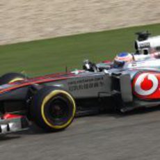 Jenson Button, conservador en China