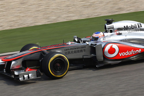 Jenson Button, conservador en China