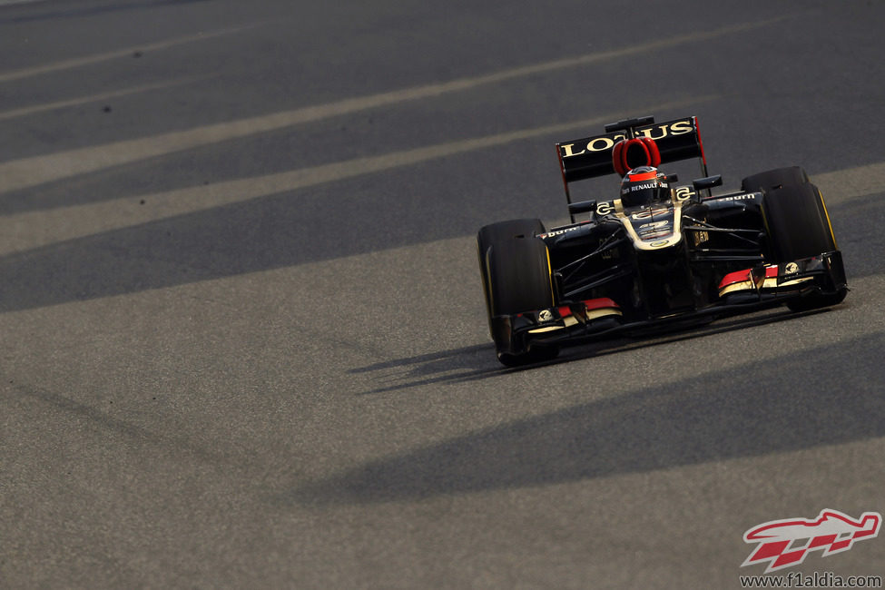 Kimi Räikkönen rodando en China