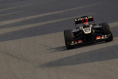 Kimi Räikkönen rodando en China