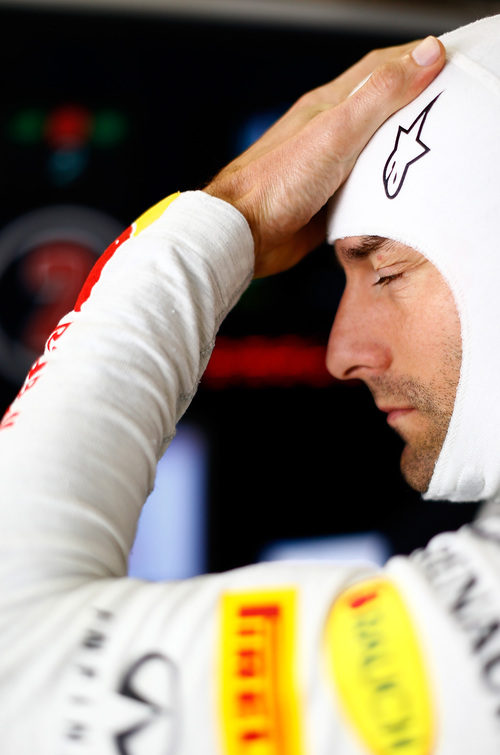 Mark Webber: 'facepalm' en el Gran Premio de China