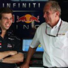 Antonio Félix da Costa con Helmut Marko