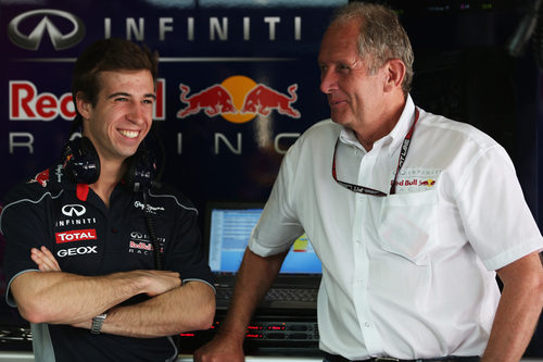 Antonio Félix da Costa con Helmut Marko