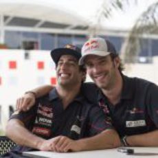 Muy amigos en Toro Rosso