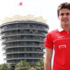 Jules Bianchi y la torre de Baréin