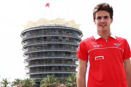 Jules Bianchi y la torre de Baréin