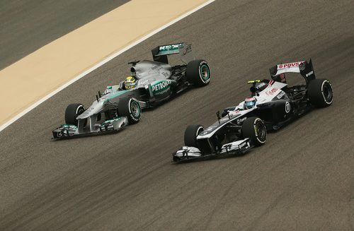 Valtteri Bottas y Nico Rosberg, en paralelo