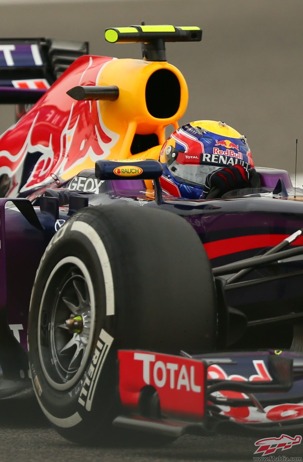 Mark webber clasifica cuarto en Sakhir