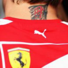 El tatuaje de Fernando Alonso