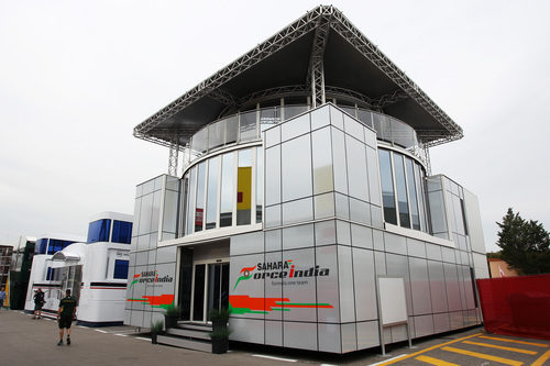 Motorhome de Force India