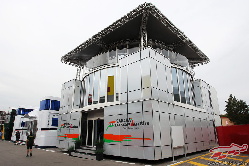 Motorhome de Force India