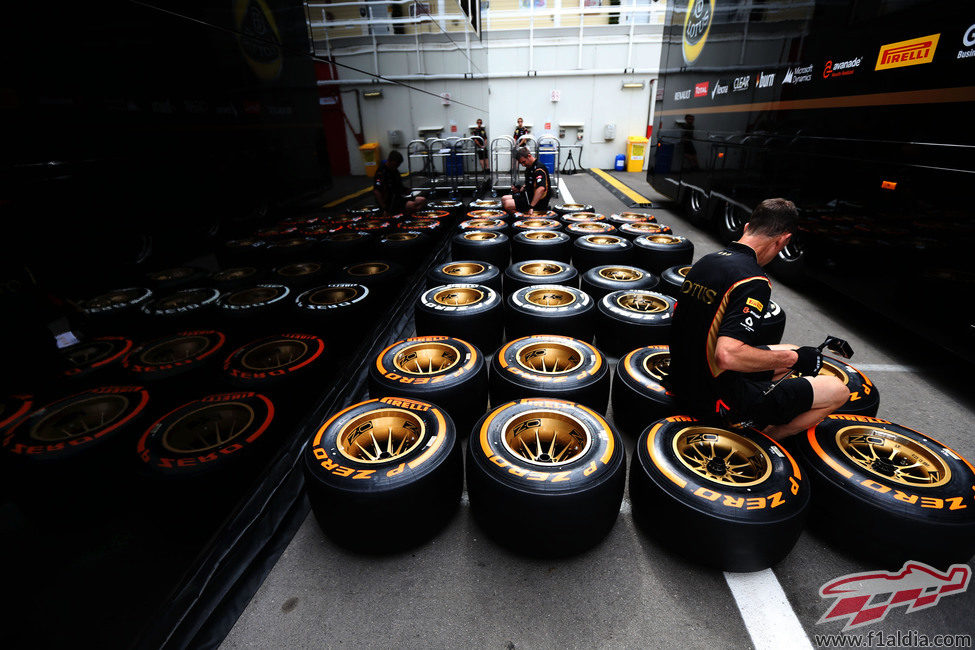 Los nuevos Pirelli duros