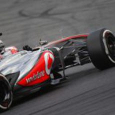 Jenson Button se sintió algo incómodo con el MP4-28