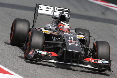 Nico Hülkenberg terminó frustrado la clasificación del GP de España