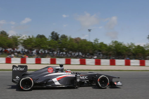 Nico Hülkenberg terminó 15º la jornada del sábado