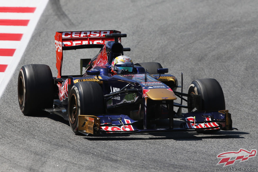 Jean-Eric Vergne tuvo problemas en el coche