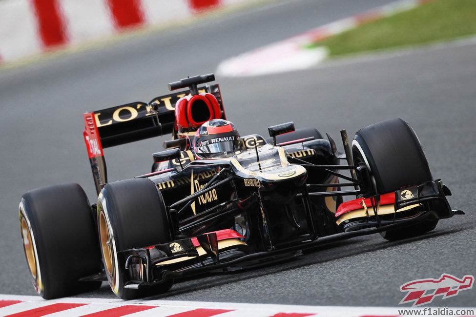 Kimi Räikkönen mostró un gran ritmo del E21