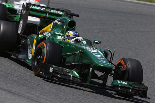 Charles Pic superó a Marussia en Montmeló