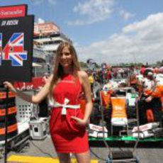 'Pitbabe' de Paul di Resta en Montmeló