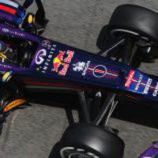 Sebastian Vettel a los mandos de su RB9