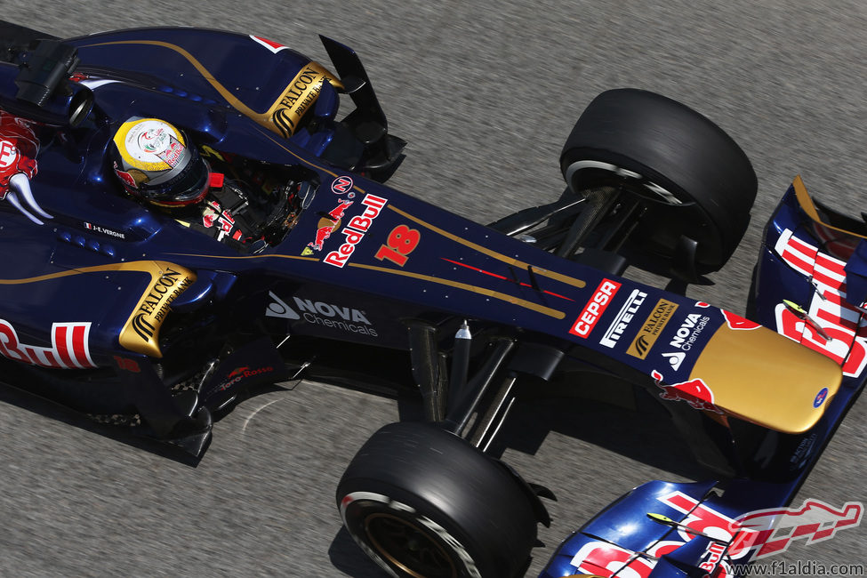 Jean-Eric Vergne empiza el GP de España 2013