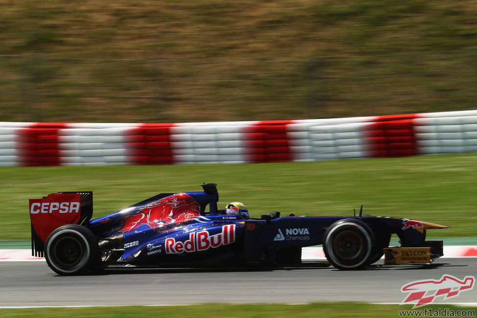 Jean-Eric Vergne entró en la Q2 de Barcelona