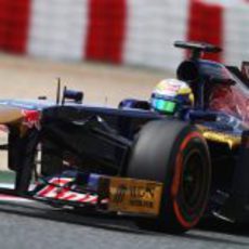 Jean-Eric Vergne afronta la clasificación del GP de España 2013