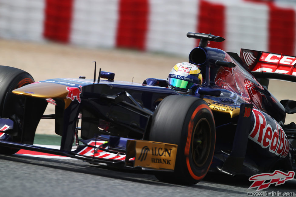 Jean-Eric Vergne afronta la clasificación del GP de España 2013