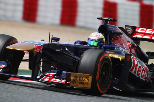 Jean-Eric Vergne afronta la clasificación del GP de España 2013