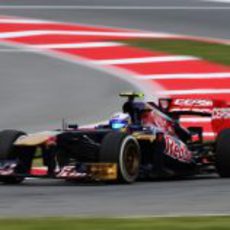 Daniel Ricciardo clasificó 11º en el GP de España 2013