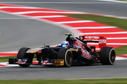 Daniel Ricciardo clasificó 11º en el GP de España 2013