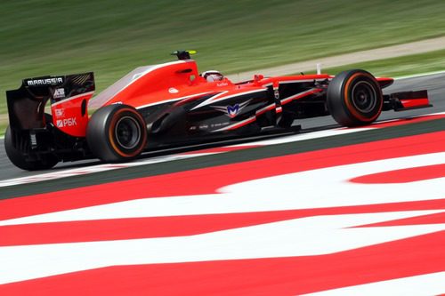 Jules Bianchi avanza en Barcelona con el compuesto duro