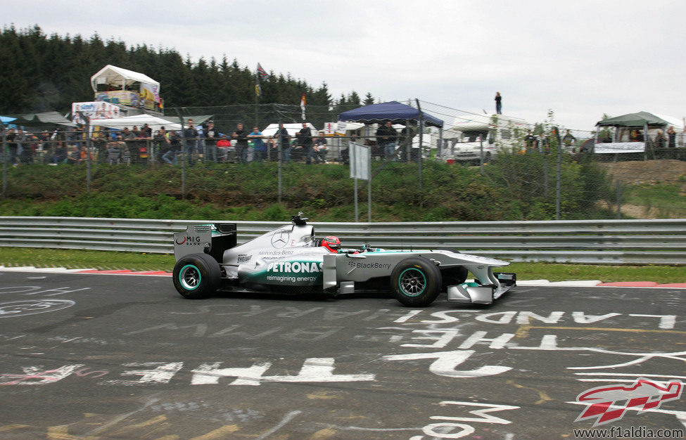 Una leyenda de la Fórmula 1 en Nordschleife